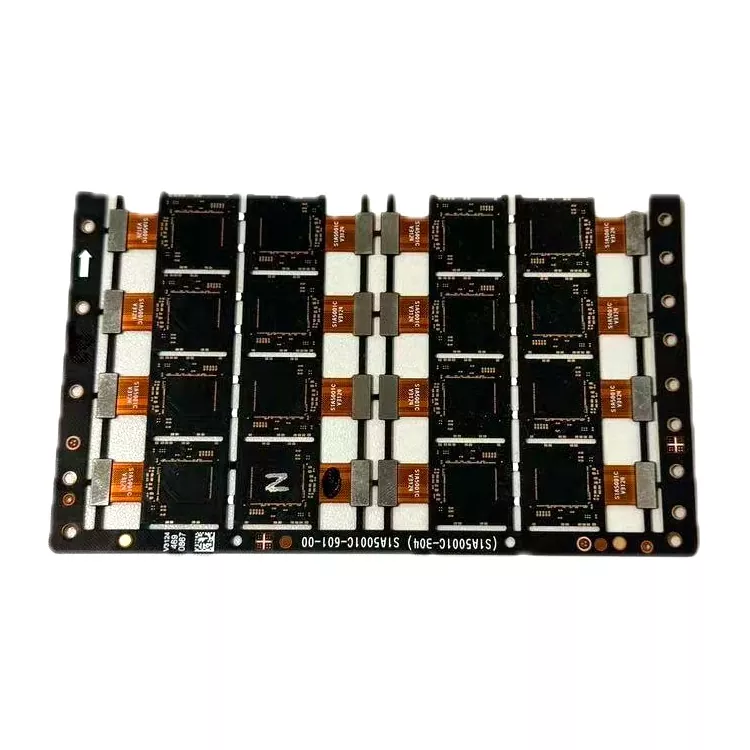 Adaptateur de zone de charnière d'écran pliable PCB rigide-flexible